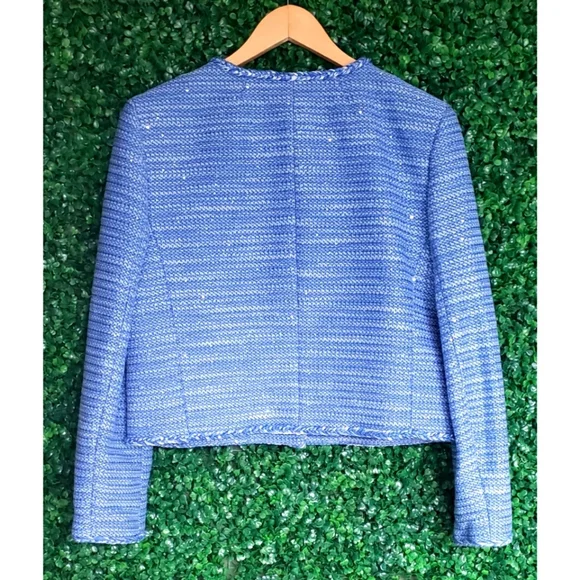 J.Crew Louisa lady jacket in sequin tweed